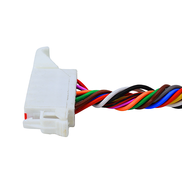 Conector Chicote 11 Vias Ford Ka Chave De Luzes Porta Fêmea