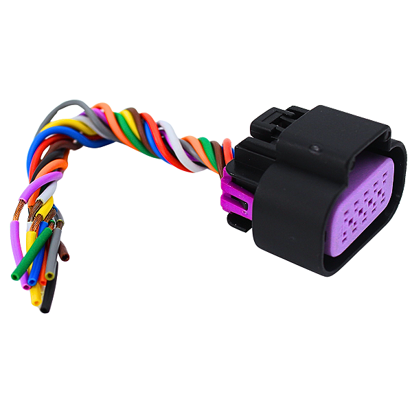 Chicote Plug Pedal Acelerador 10 Vias Meriva Cargo Ônibus Vw