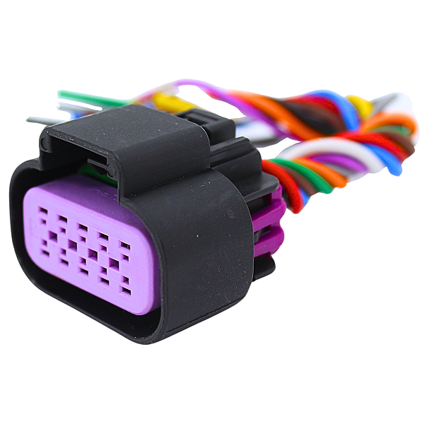 Chicote Plug Pedal Acelerador 10 Vias Meriva Cargo Ônibus Vw