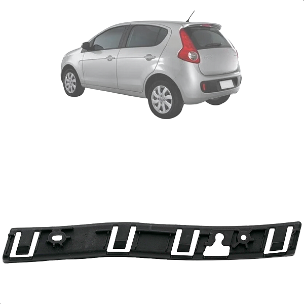 Guia Esquerda Parachoque Traseiro Palio 2012  2013 2014 2015 2016 2017