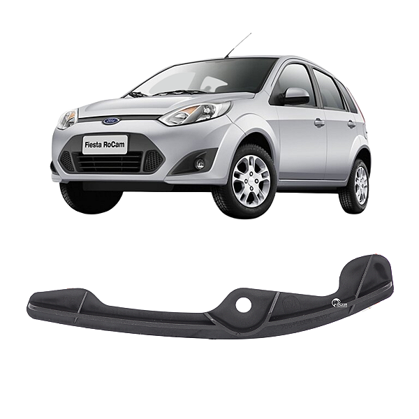 Suporte Guia Parachoque Traseiro Fiesta Hatch Rocam 2003 04 05 06 07 08 09 a 2014