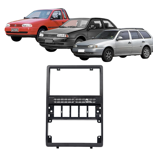 Moldura 2 Din Multimidia Dvd Mp5 Parati Bola G2 Saveiro Bola G2 Gol Bola G2 Gol Special G3