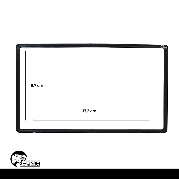 Moldura Painel 2 Din Multimidia Dvd Mp5 Spin Activ LS Cobalt Lt Onix Prisma