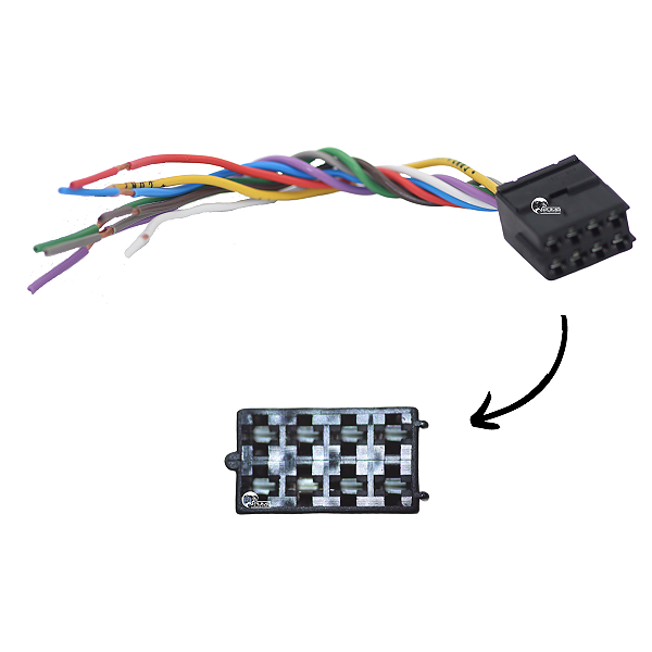 Chicote Força Para Mp3 Player Pioneer Mvh-88ub - Mvh-98 Ub