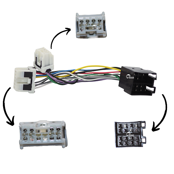 Conector Som Original Nissan Frontier March Plug Iso Macho