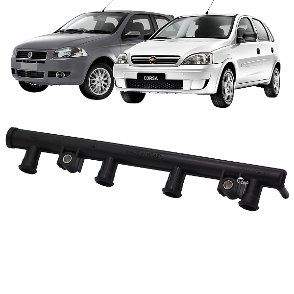 Flauta De Combustível Corsa Palio 1.8 2006 2007 2008 2009 2010 2011 2012 2013 Até 2018