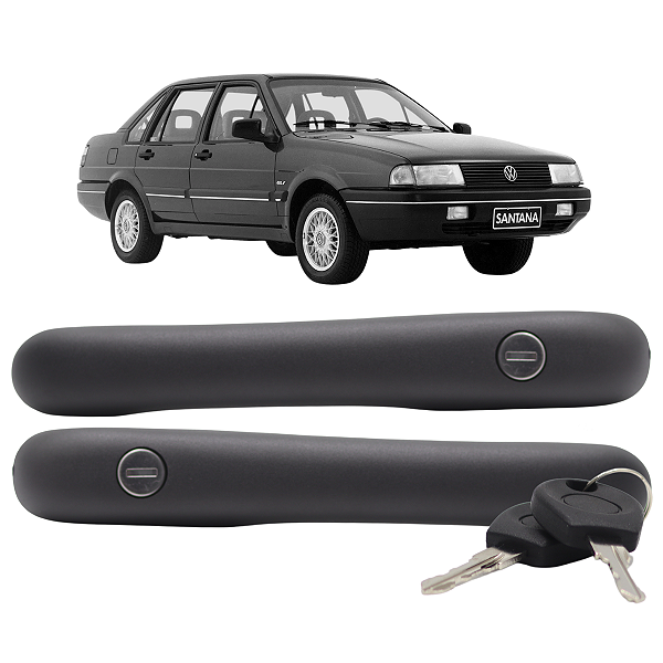 Par Maçaneta Externa Porta Santana/Quantum 1998 1999 2001 2002 A 2006