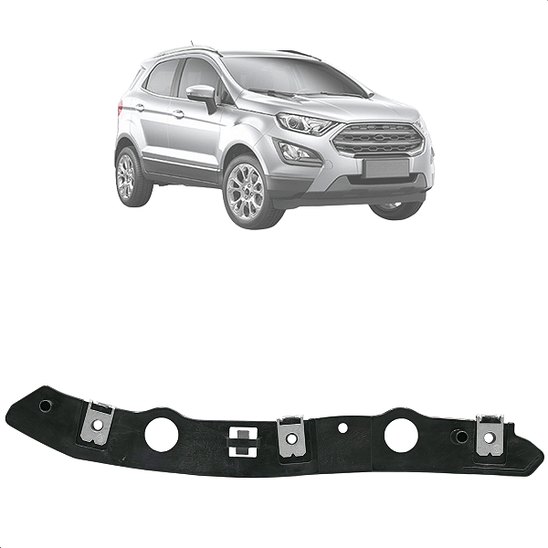 Guia de Parachoque Dianteiro EcoSport 2017 2018 2019 2020 2021