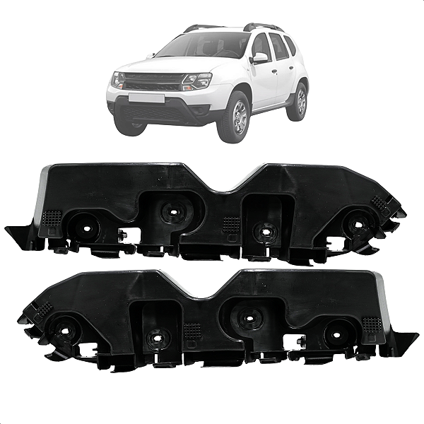 Par Guia Parachoque Dianteiro Duster 2011 Até 2020 Oroch 2015 Até 2020