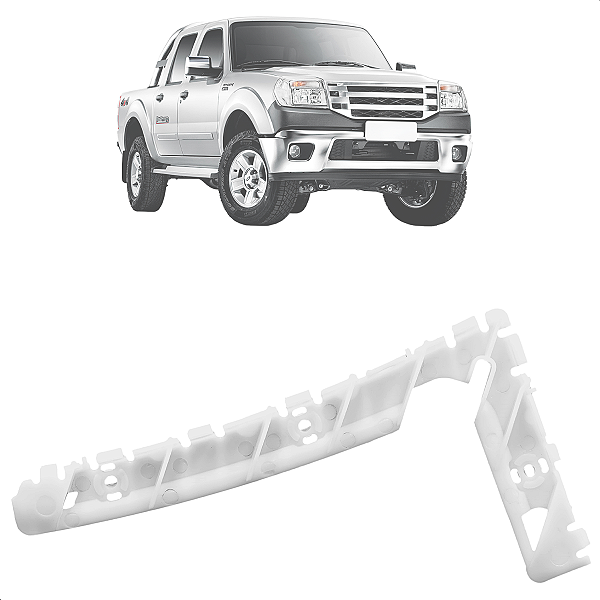 Suporte Guia do Parachoque Dianteiro Lado Direito Ranger 2009 Até 2012