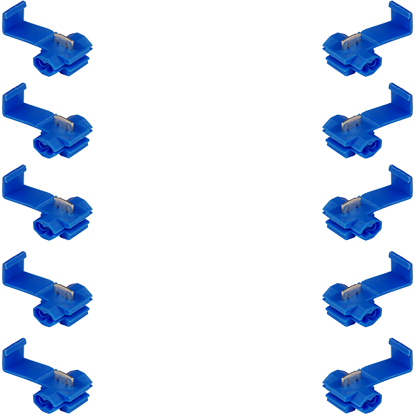 Conector Derivação Emenda Cabos E Fios 1,5 A 2,5mm- 10un