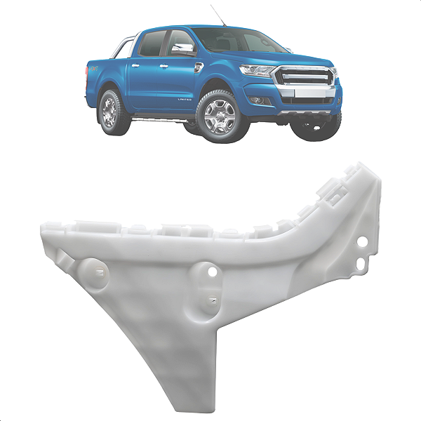 Suporte Guia Parachoque Dianteiro Ranger 2019 2020 2021 2022 2023