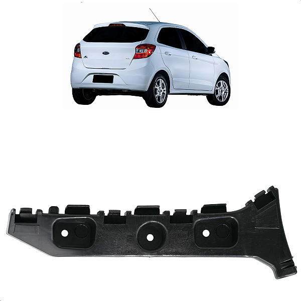Guia Parachoque Ka Hatch 2015 2016 2017 2018 Traseiro