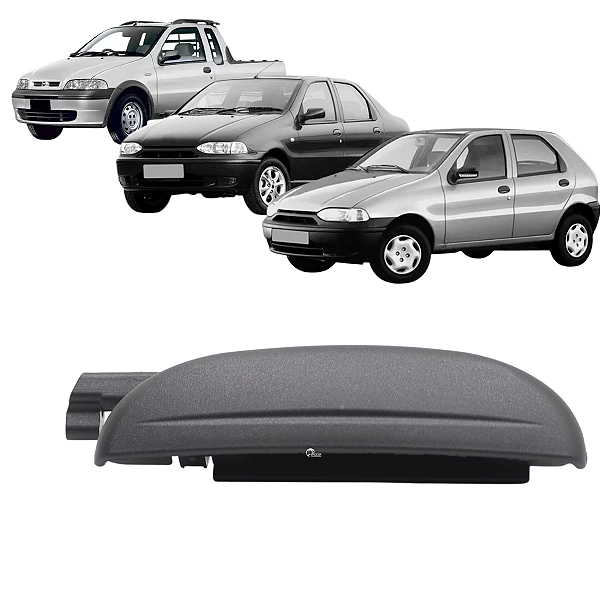 Maçaneta Externa Da Porta Traseira Fiat Siena Strada Palio