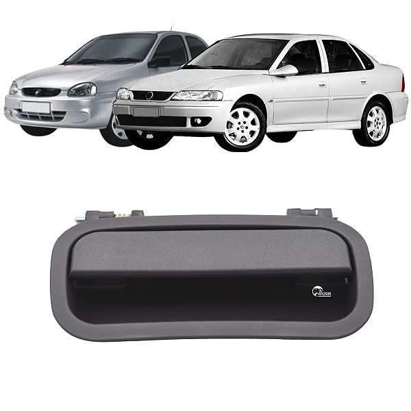 Puxador Maçaneta Interna Porta Traseira Corsa 1994 A 2005 Vectra 1993 A 1996