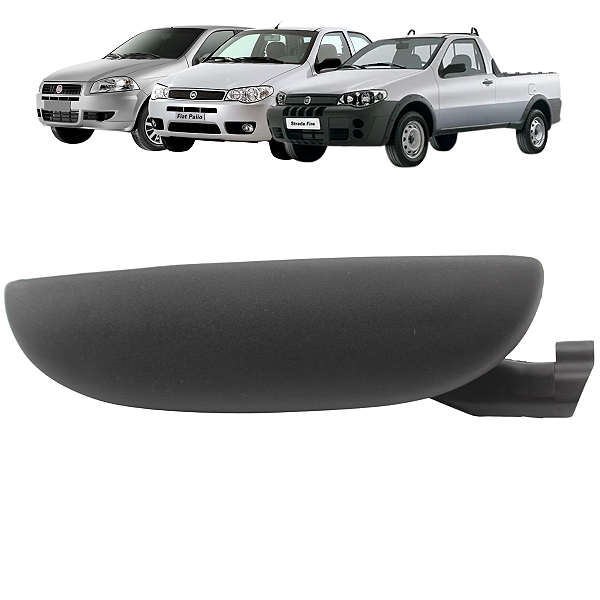 Puxador Maçaneta Externa Palio Siena Strada 2002 Até 2004 Lado Direito