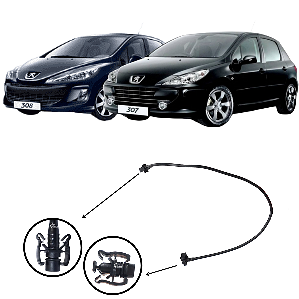 Mangueira Retorno Radiador Peugeot 307 1.6 2.0 Citroen C4 1.6 16v