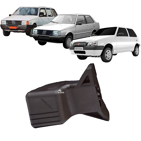 Gatilho Maçaneta Interna Preta Uno Prêmio Elba 91 92 93 94 95 96 97 98 99 00 01 02 03