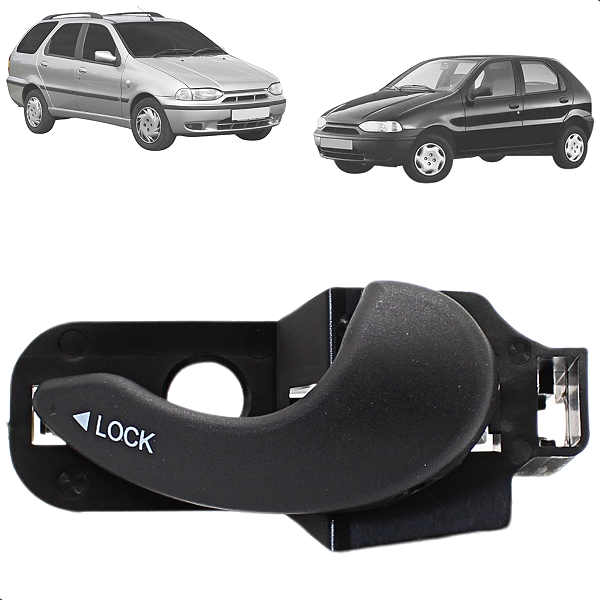 Puxador Maçaneta Siena Doblo Cargo Strada Palio G1 Week Palio Doblo Interna Dianteira