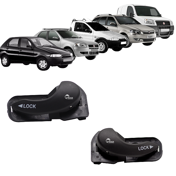 Kit Par Maçaneta Porta Palio Siena Weekend G2 Siena Weekend Palio Young G1