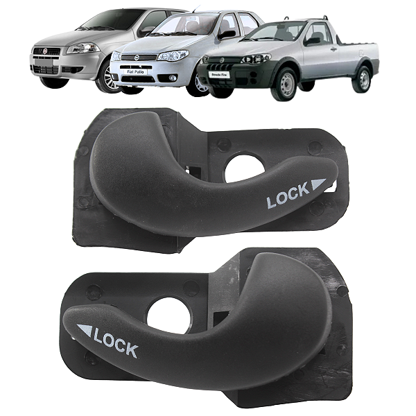 Kit Par Maçaneta Porta Palio Siena Weekend G2 Siena Weekend Palio Young G1