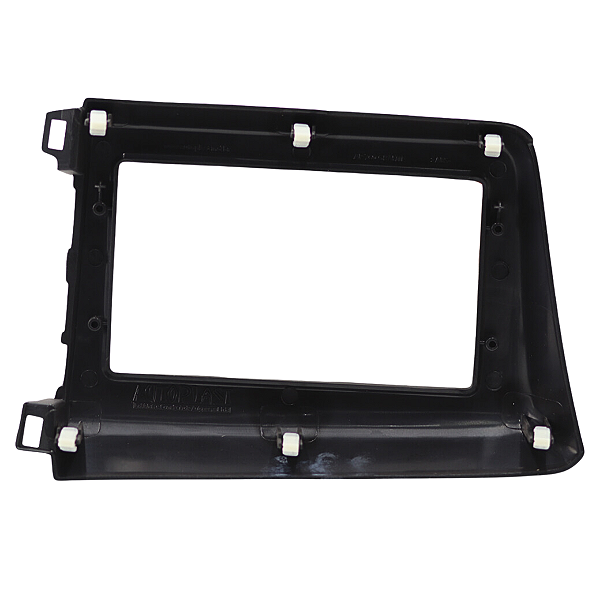 Moldura Painel 2 Din Multimidia Dvd Mp5 Civic 2012 A 2016 Cinza