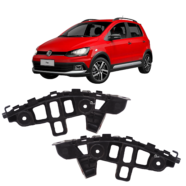 Kit Guia Para Choque Dianteiro Vw Fox 2015 2016 2017 2018 2019 2020 2022