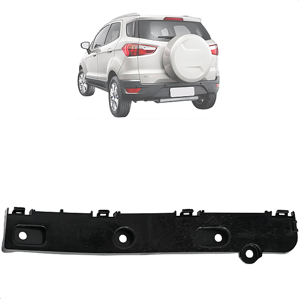 Suporte Guia Parachoque Traseiro Ecosport 2013 2014 2015 2016 2017 Direito