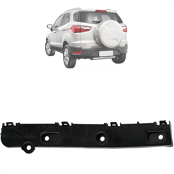 Suporte Guia Parachoque Traseiro Ecosport 2013 2014 2015 2016 2017 Lado Esquerdo