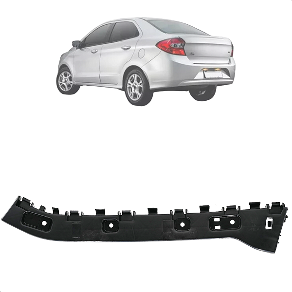 Suporte Guia Parachoque Ka Sedan 2019 2020 2021 Traseiro