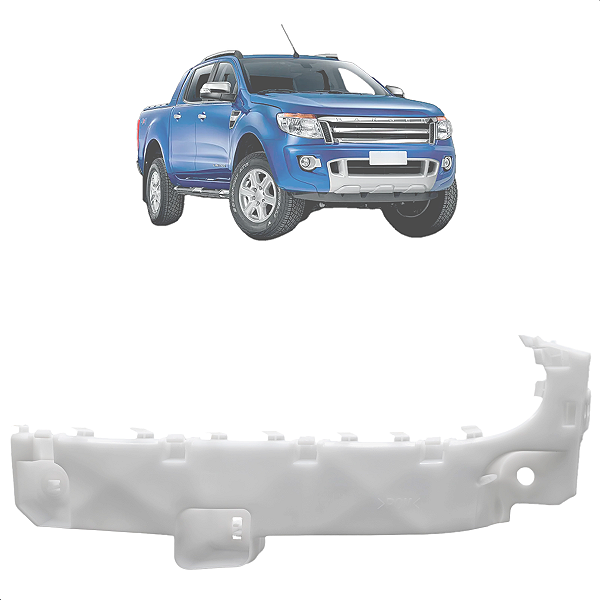 Suporte Guia P-choque Dianteiro Lado Direito Ranger 2013 2014 2015 2016