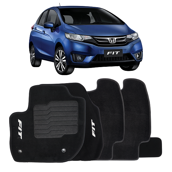 Tapete New Fit 2015 2016 2017 2018 Carpete Logo Bordado