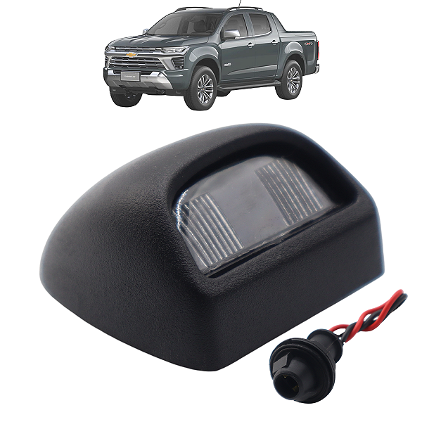 Lanterna Luz De Placa Com Soquete S10 2012 2013 2014 2015 2016 2017 2018 2019 2020