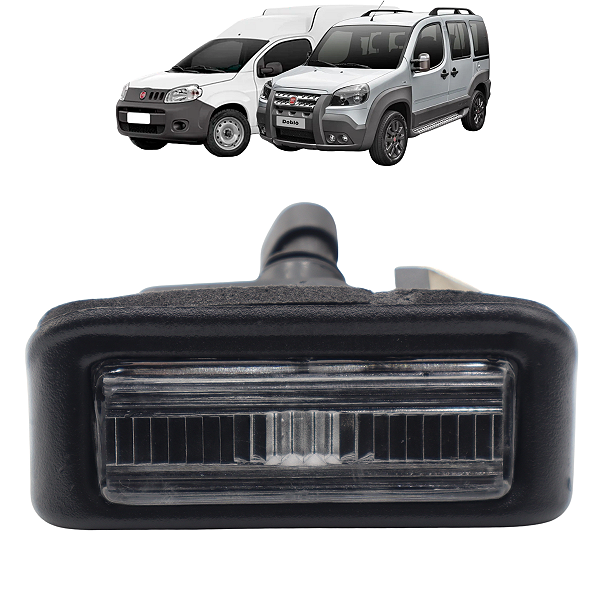 Lanterna de Placa Doblo 2002 A 2021 Fiorino 2013 A 2021 Com Soquete