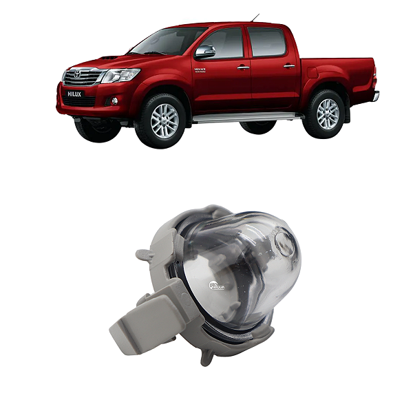 Lanterna Luz Da Placa Toyota Hilux 2005 2006 2007 2008 2009 2010 2011 2012 2013 2014