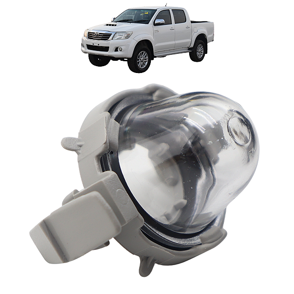 Lanterna Luz Da Placa Toyota Hilux 2005 2006 2007 2008 2009 2010 2011 2012 2013 2014