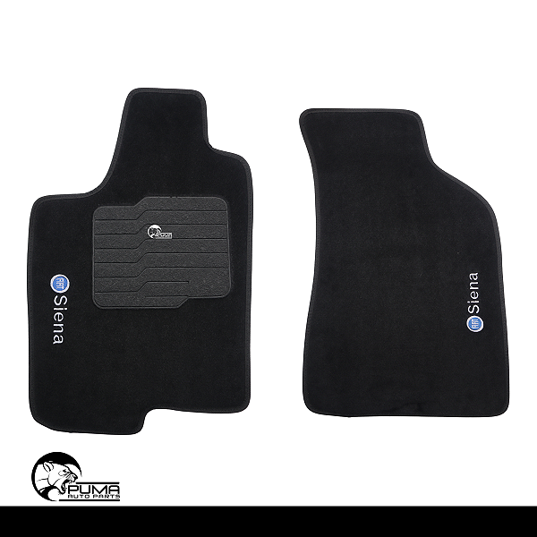 Tapete Siena 2001 2002 2003 2004 2005 2006 2007 Carpete Logo Bordado