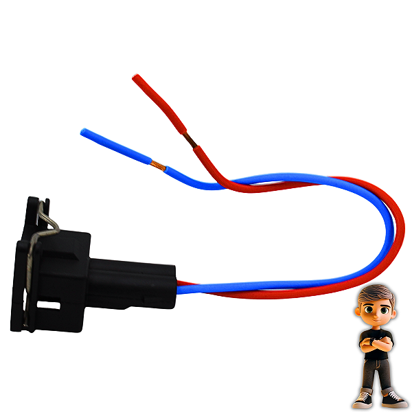 Plug Conector Chicote Atuador Marcha Lenta Ford Ka/fiesta 97