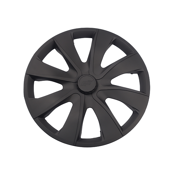 Calota Universal Prime Black Fosk Preto Fosco Unidade Aro 14