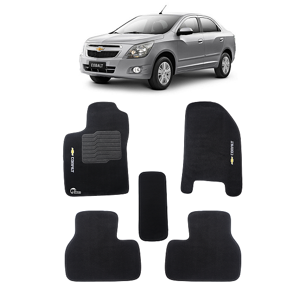 Tapete Cobalt 2011 2012 2013 2014 2015 Carpete Logo Bordado