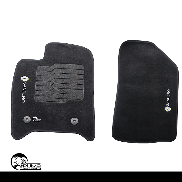 Tapete Sandero 2008 2009 2010 2011 2012 2013 2014 2015 A 2020 Carpete Logo Bordado