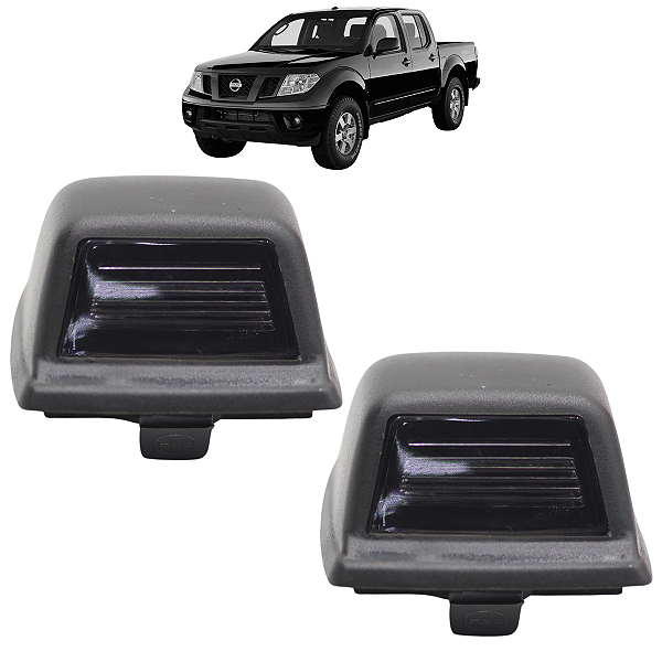 2 Lanterna Da Luz De Placa Do Nissan Frontier 2008 2009 2010 2011 2012 2013 2014 2015 2016