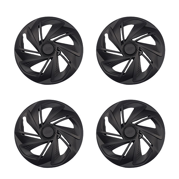 Kit 4 Calotas Aro 14 Nitro Esportiva Universal