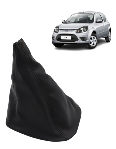 Coifa Guarda Pó Ford Ka 2008 A 2013 Em Courvin Preto C/base