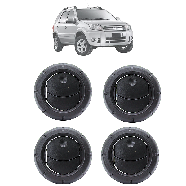 Kit Difusor De Ar Ecosport 2008 Até 2012