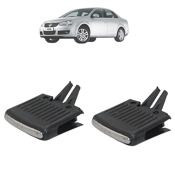Par Botão Direcionador Difusor de Ar Jetta Fox Crossfox Spacefox