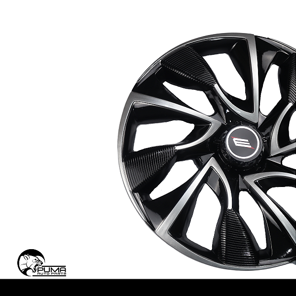 Calota Universal DS4 Black Preto Unidade Aro 15