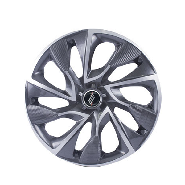 Kit 4 Calotas Prata Aro 13 DS4 Silver Cup