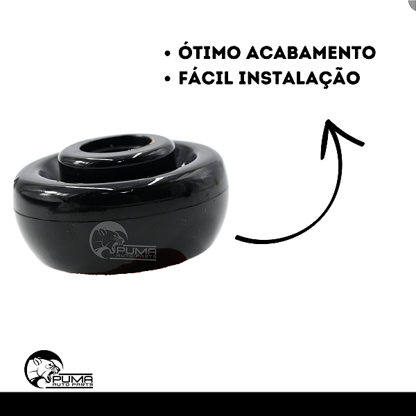 Manopla Bola De Cambio 4M Fusca Karmann Ghia Kombi Brasilia 1955 Até 1986 12MM