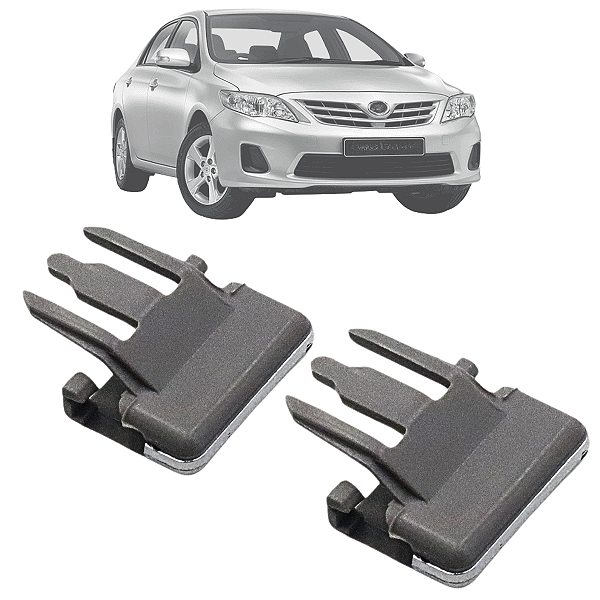 2 Direcionadores Difusor Corolla 2009 2010 2011 2012 2013 2014 Grafite